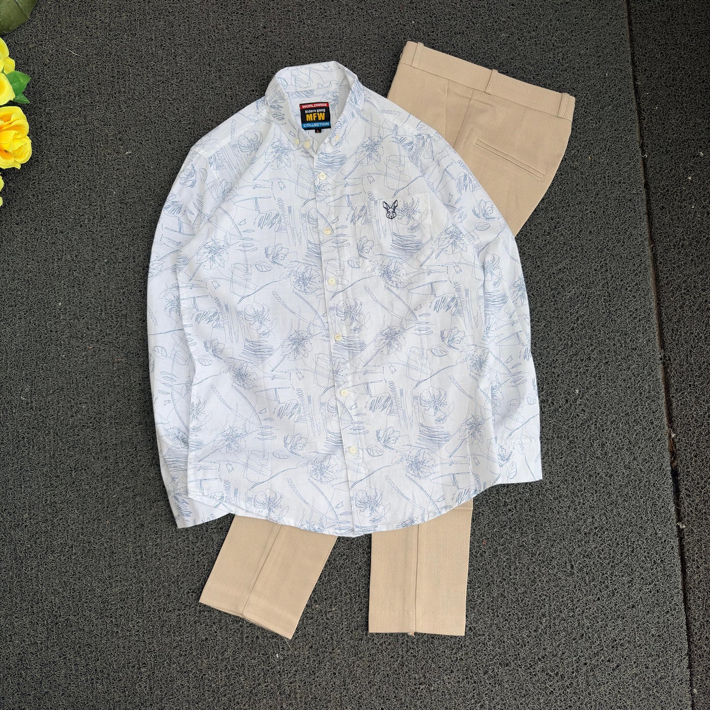 2 in 1 combo old money type Lenin Printed shirts +Lenin polo fit buy @600 only