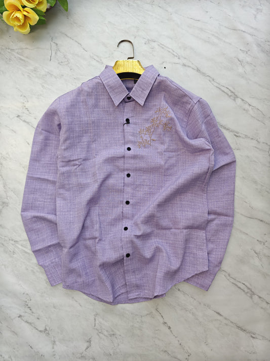 MFW Lenin embroidery work shirts Single pcs @299 and Buy 4 pcs combo @999