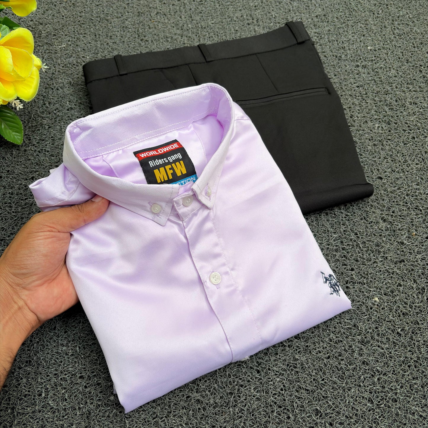 2 in 1 combo old money type party wear shirts + polo fit pants buy @550