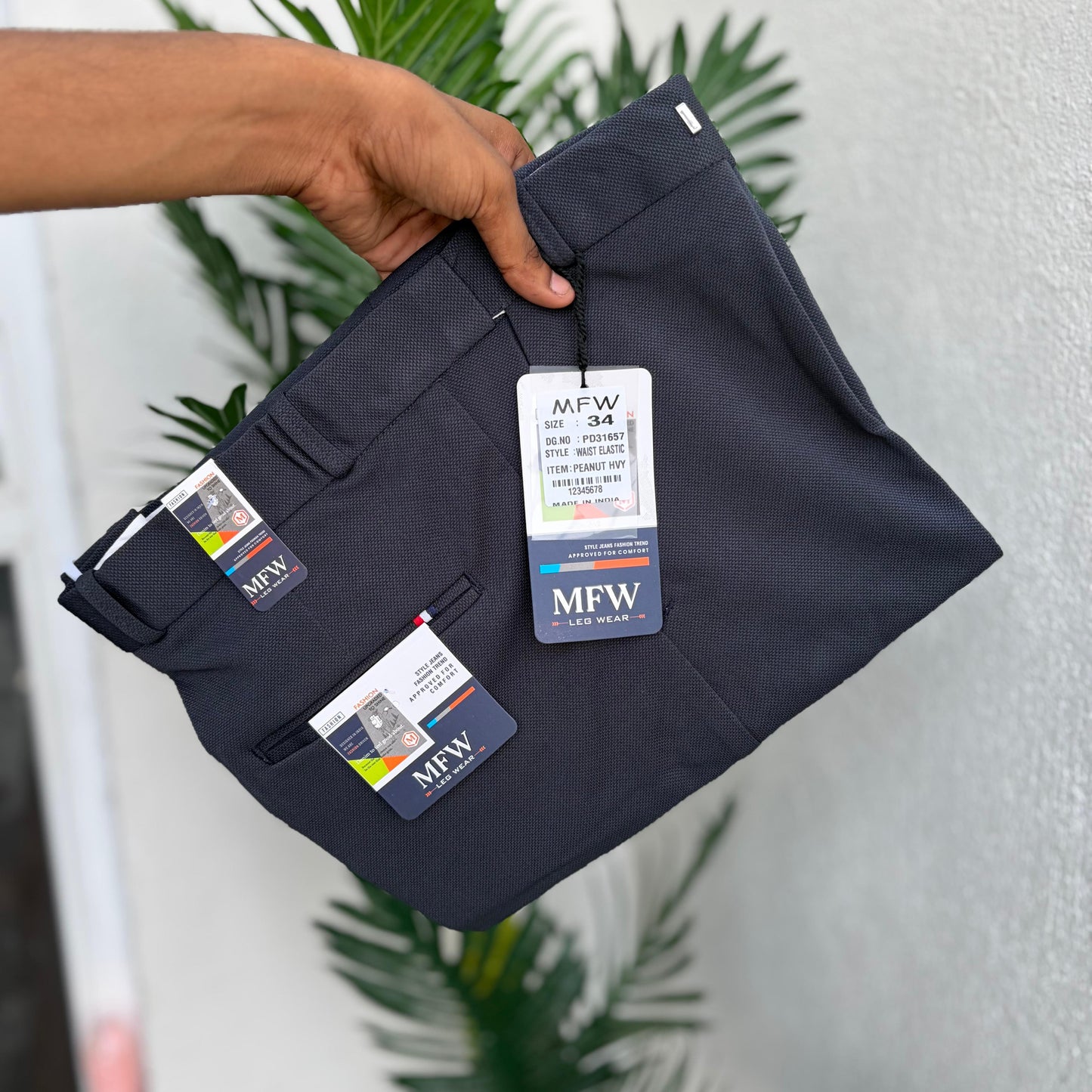 MFW Hip adjustment Penut fabric polofit pants buy 3 pant @ 1200