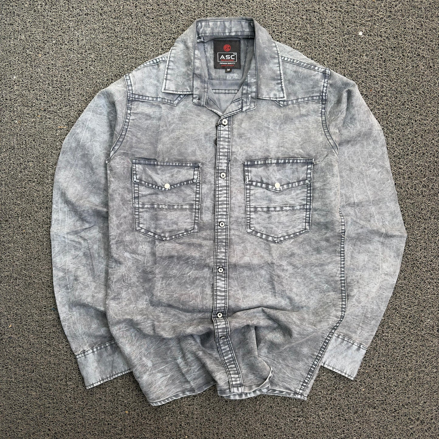 Men's Double pocket Denim Shirts single pcs @350 and Buy 3 pc combo @999