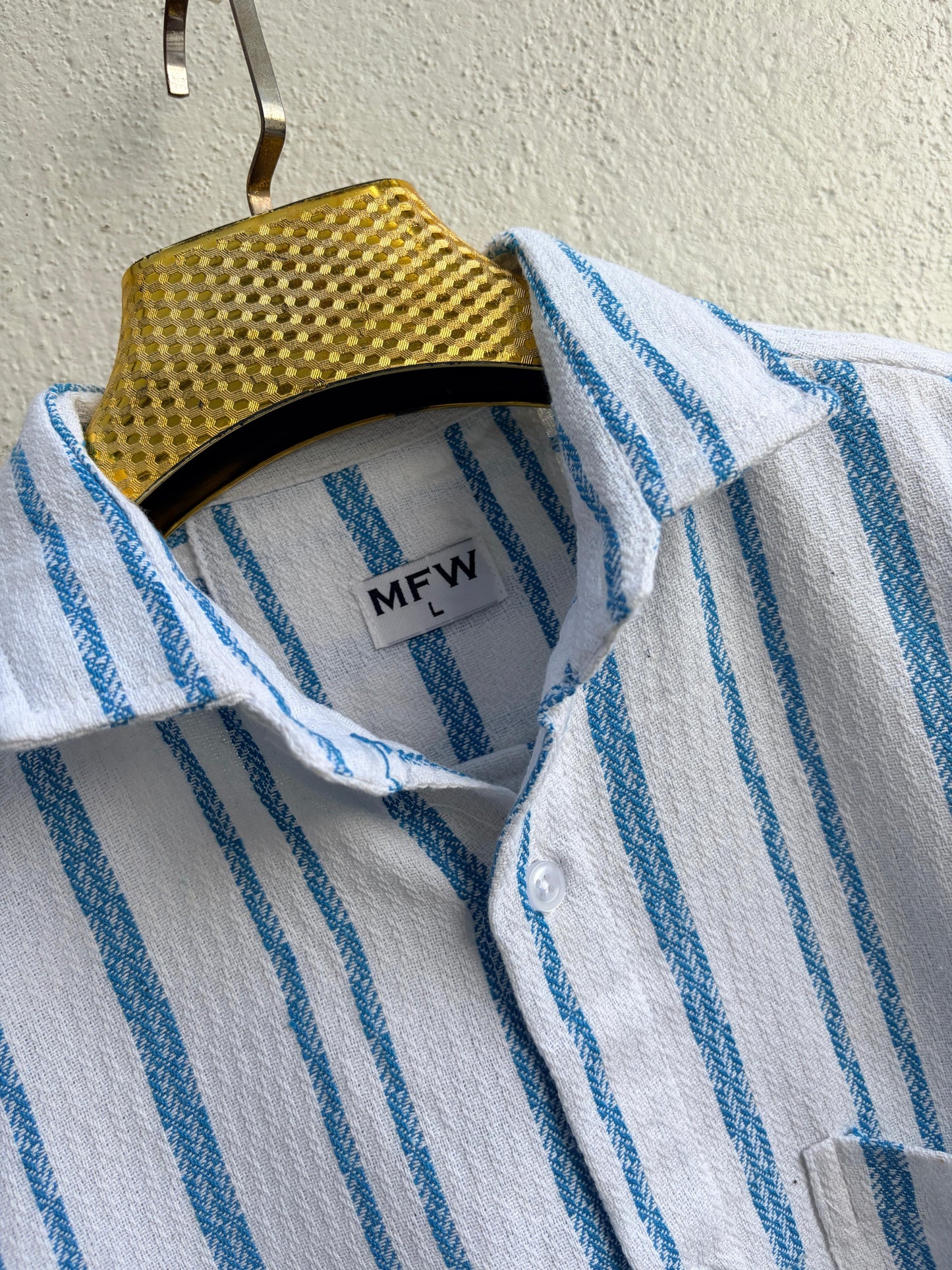 MFW Men's full sleeve Textured Cotton Shirts single pcs @299 and Buy 4 pcs combo @999