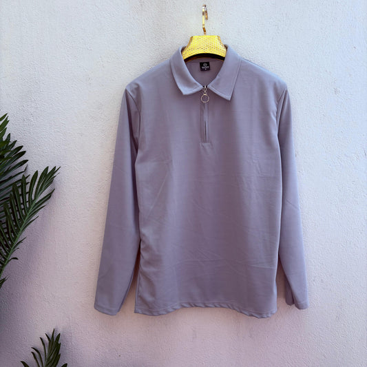 MFW Collar Zipper full sleeve Tshirt 1 pc @199 and 3 pcs @ 499