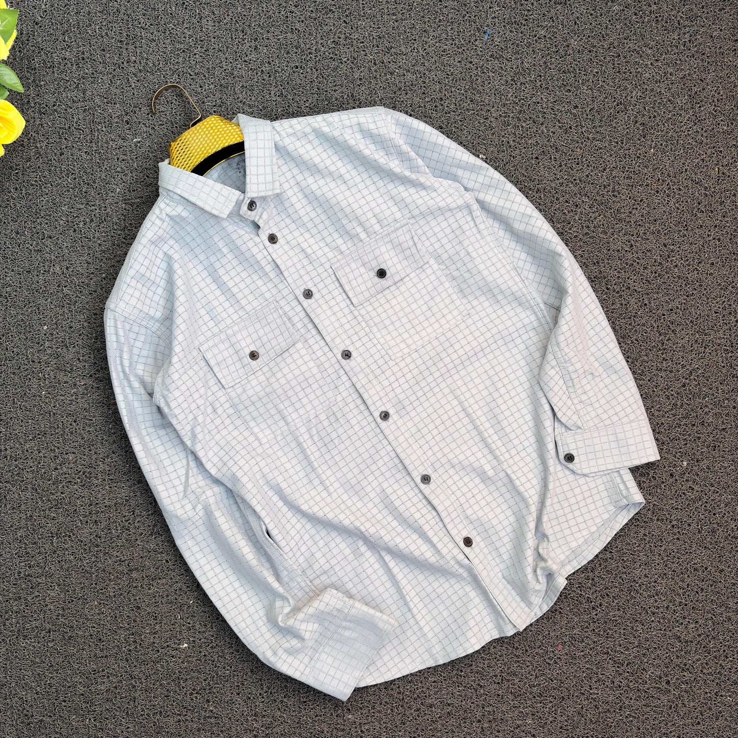 MFW Full sleeve Double pocket Netted fabric Shirt single pcs @299 and Buy 4 pcs combo @999