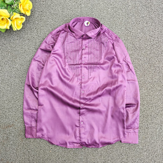 Mfw Premium Partywear full sleeve stone shirt buy@300Rs ( READ DESCRIPTION CAREFULLY)