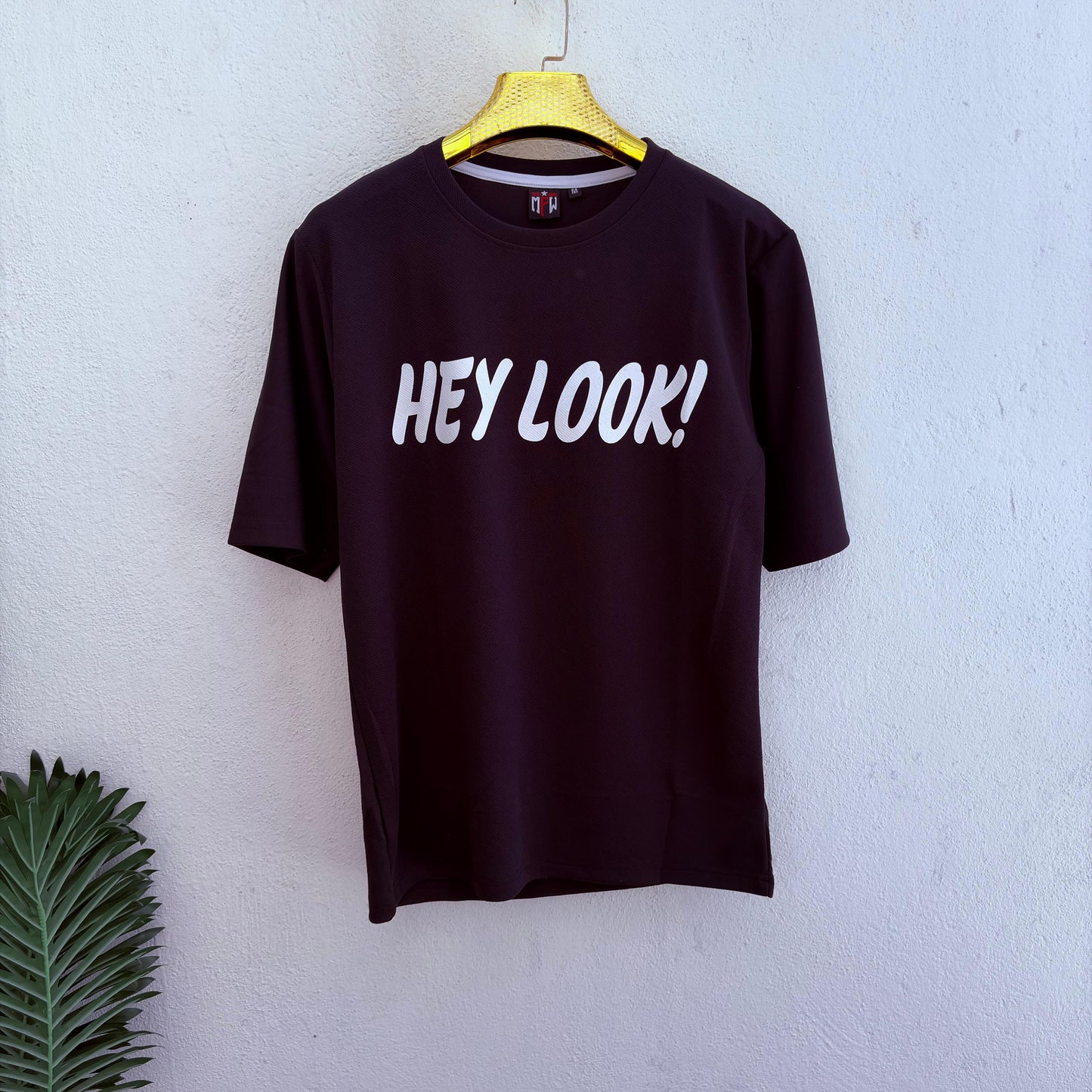 Round neck Front and back print droup shoulder Tshirt 1 pc @199 and 3 pcs @ 499