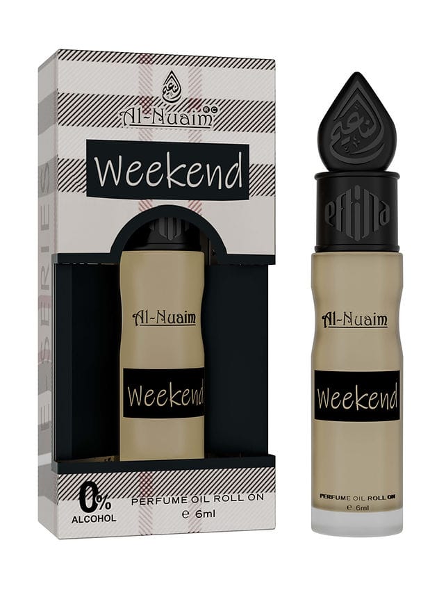 Week end Alcohol Free attar perfumes 6ml AL-Nuaim Roll on