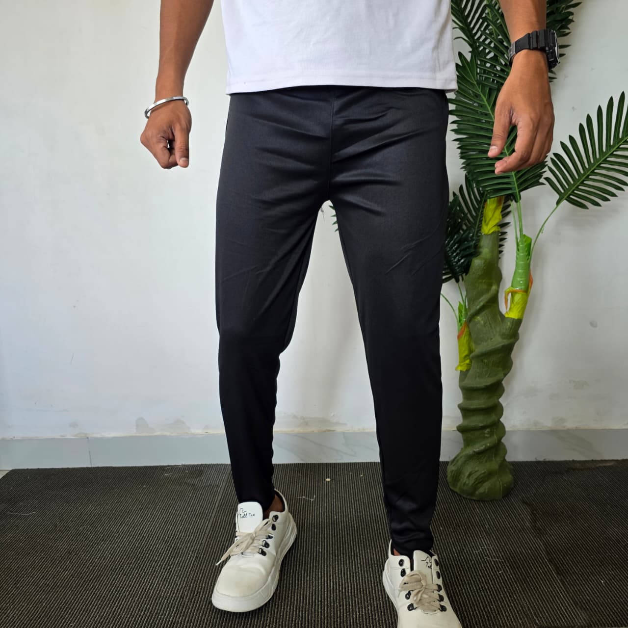 Strachable lycra track pants buy 4 pcs combo @499 only