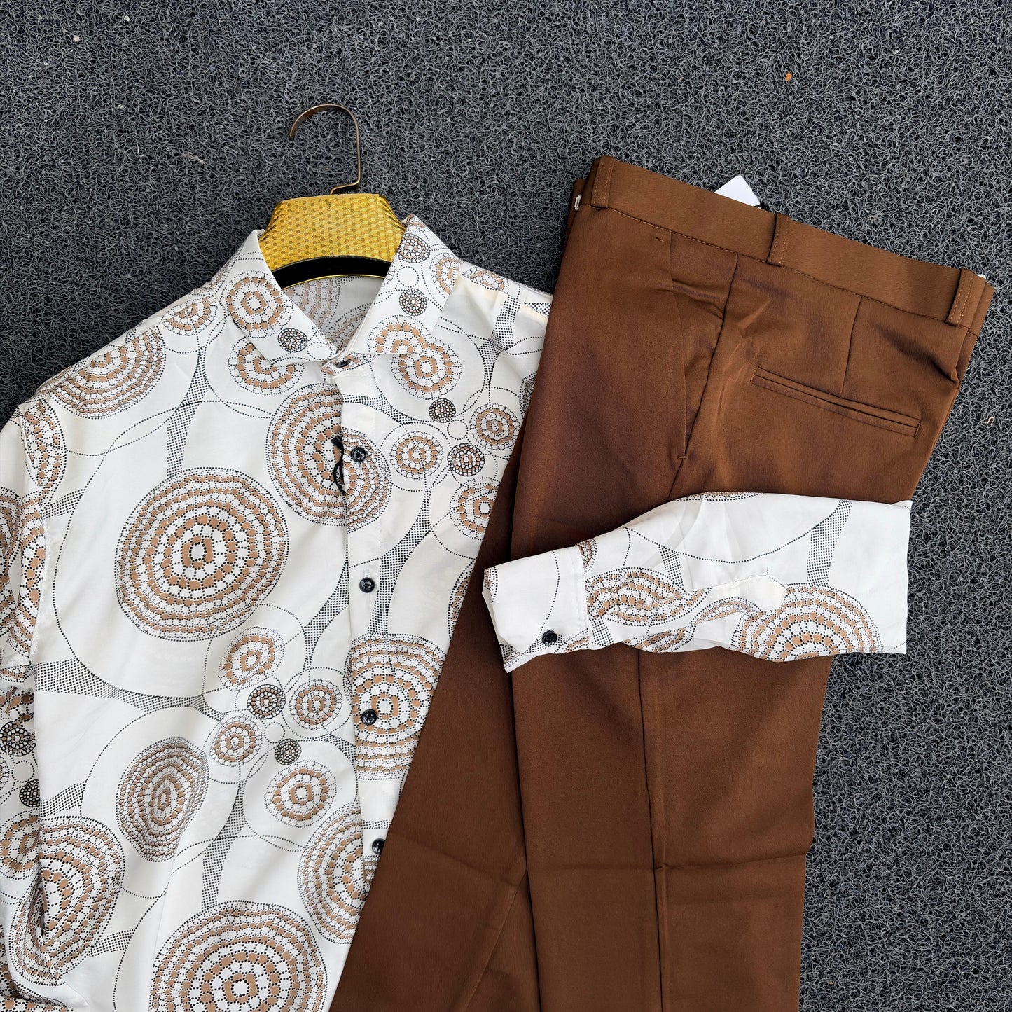 3 in 1 combo Printed Shirts & Polo fit pant & loafer @999 only
