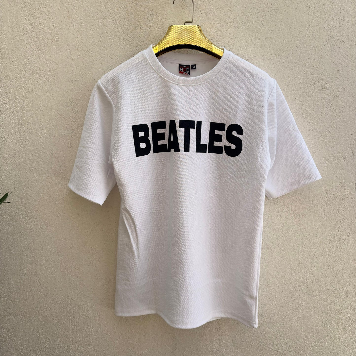 Round neck Front and back print drop shoulder Tshirt 1 pc @199 and 3 pcs @ 499(Beatles Design)