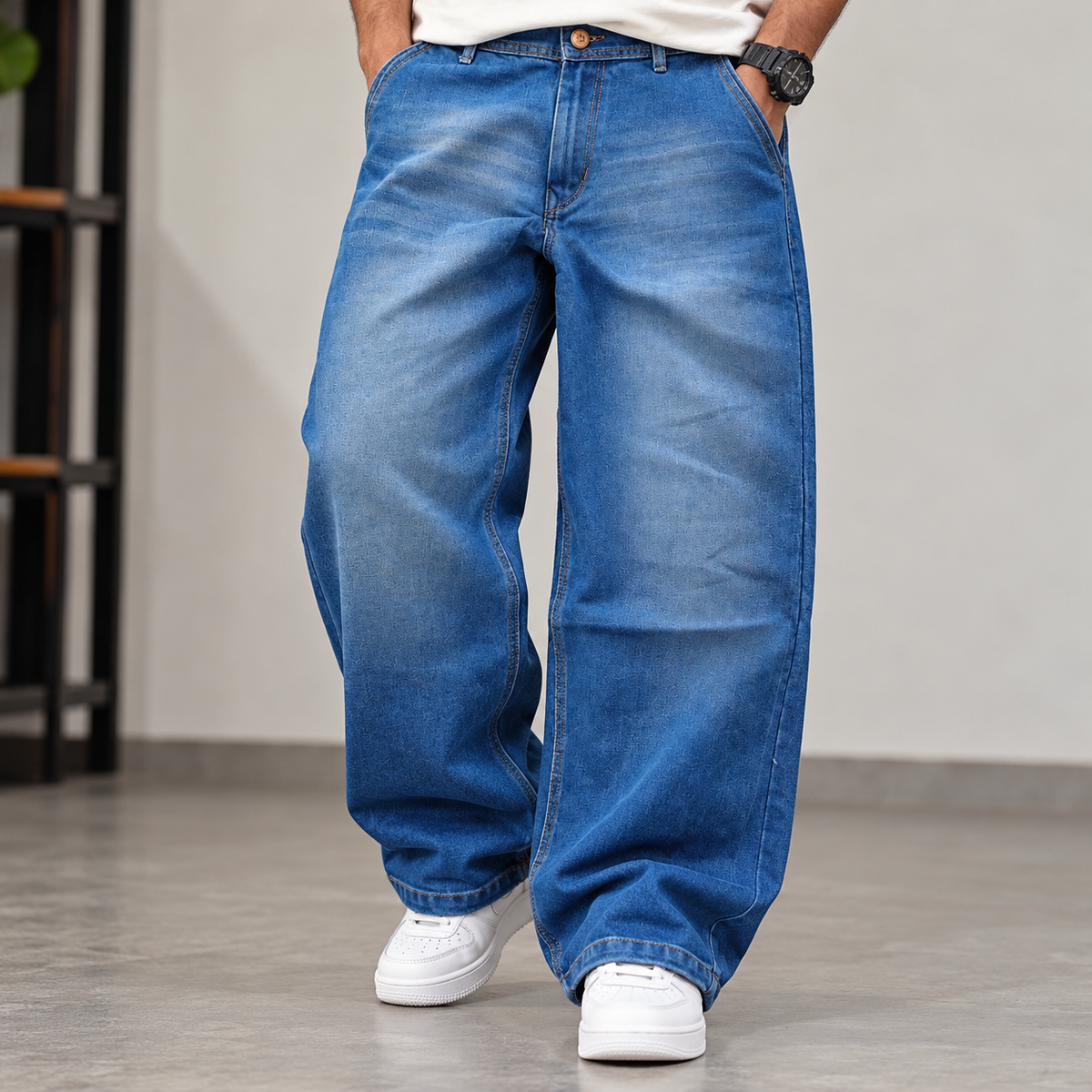 MFW side pocket super baggy jeans pant buy @450 rs only