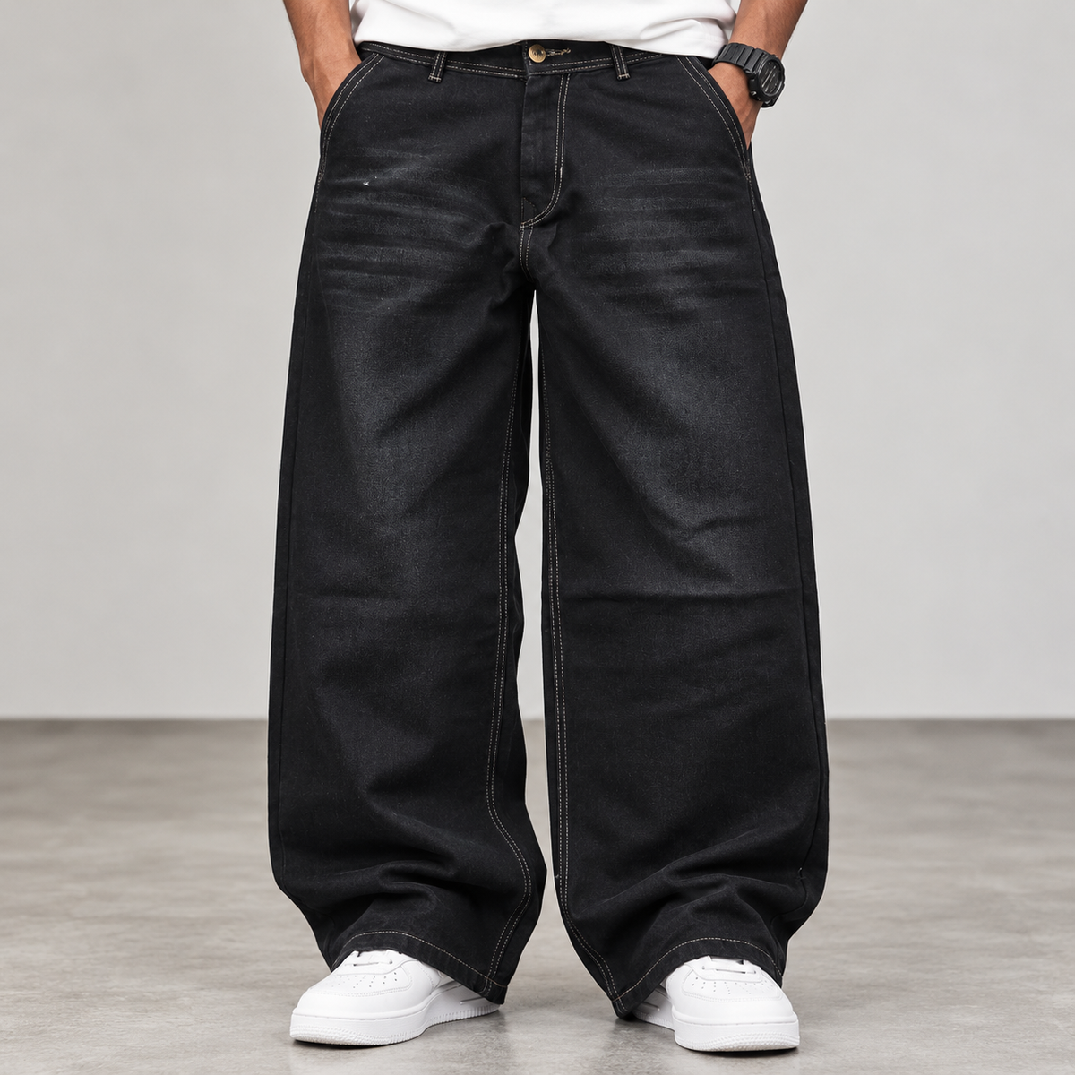 MFW side pocket super baggy jeans pant buy @450 rs only