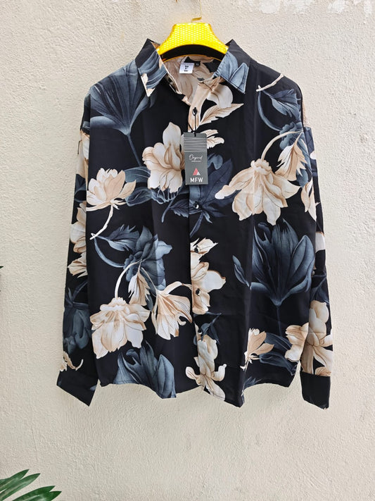 MFW viscose full sleeve printed shirts Single pcs @299 and Buy 4 pcs combo @999