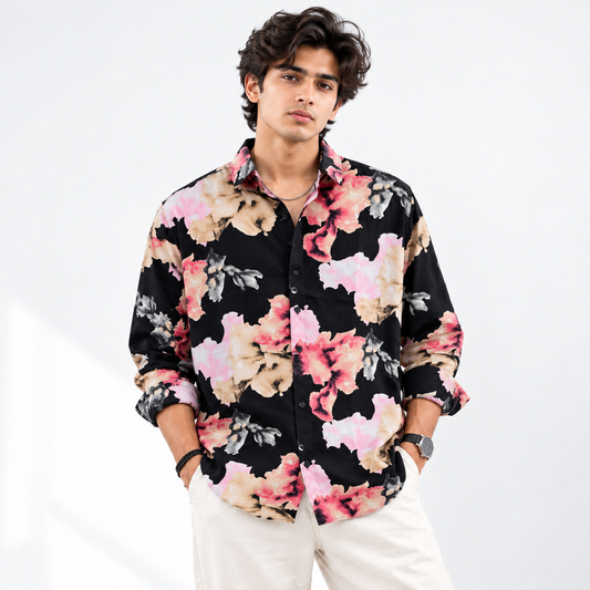 MFW viscose full sleeve printed shirts Single pcs @299 and Buy 4 pcs combo @999