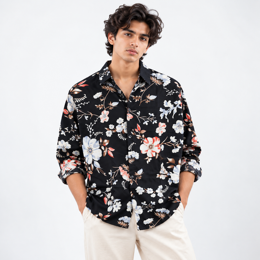 MFW viscose full sleeve printed shirts Single pcs @299 and Buy 4 pcs combo @999