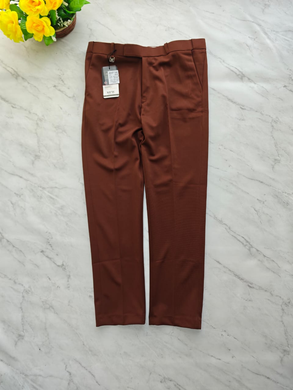 MFW Peanut fabric Hip adjustment polo fit pants  buy 3 pant @ 1200