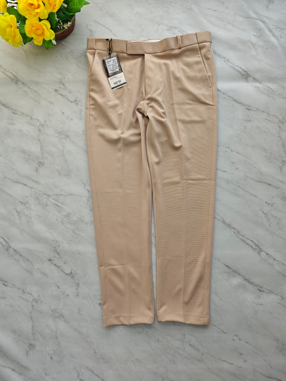 MFW Peanut fabric Hip adjustment polo fit pants  buy 3 pant @ 1200