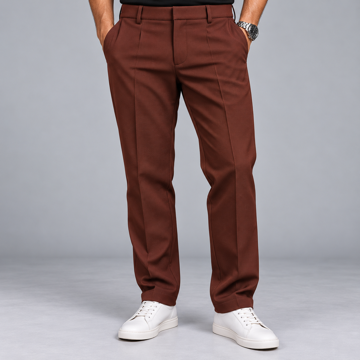 MFW Peanut fabric Hip adjustment polo fit pants  buy 3 pant @ 1200
