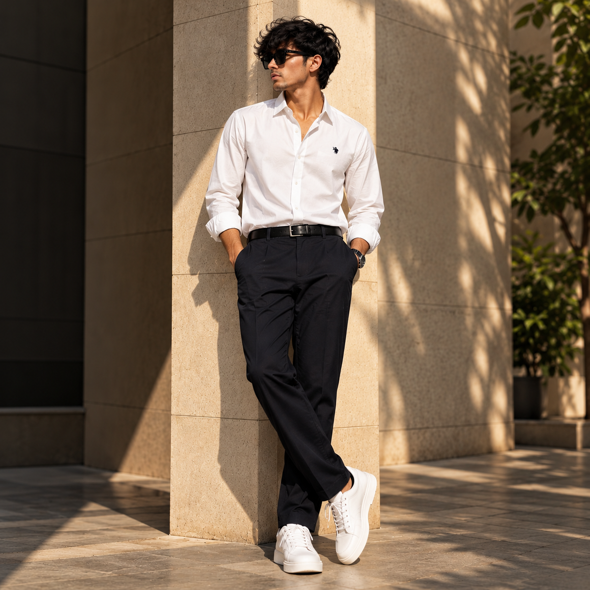 2 in 1 combo MFW party wear shirts + Twill Fabric polo fit pant buy @600 rs only