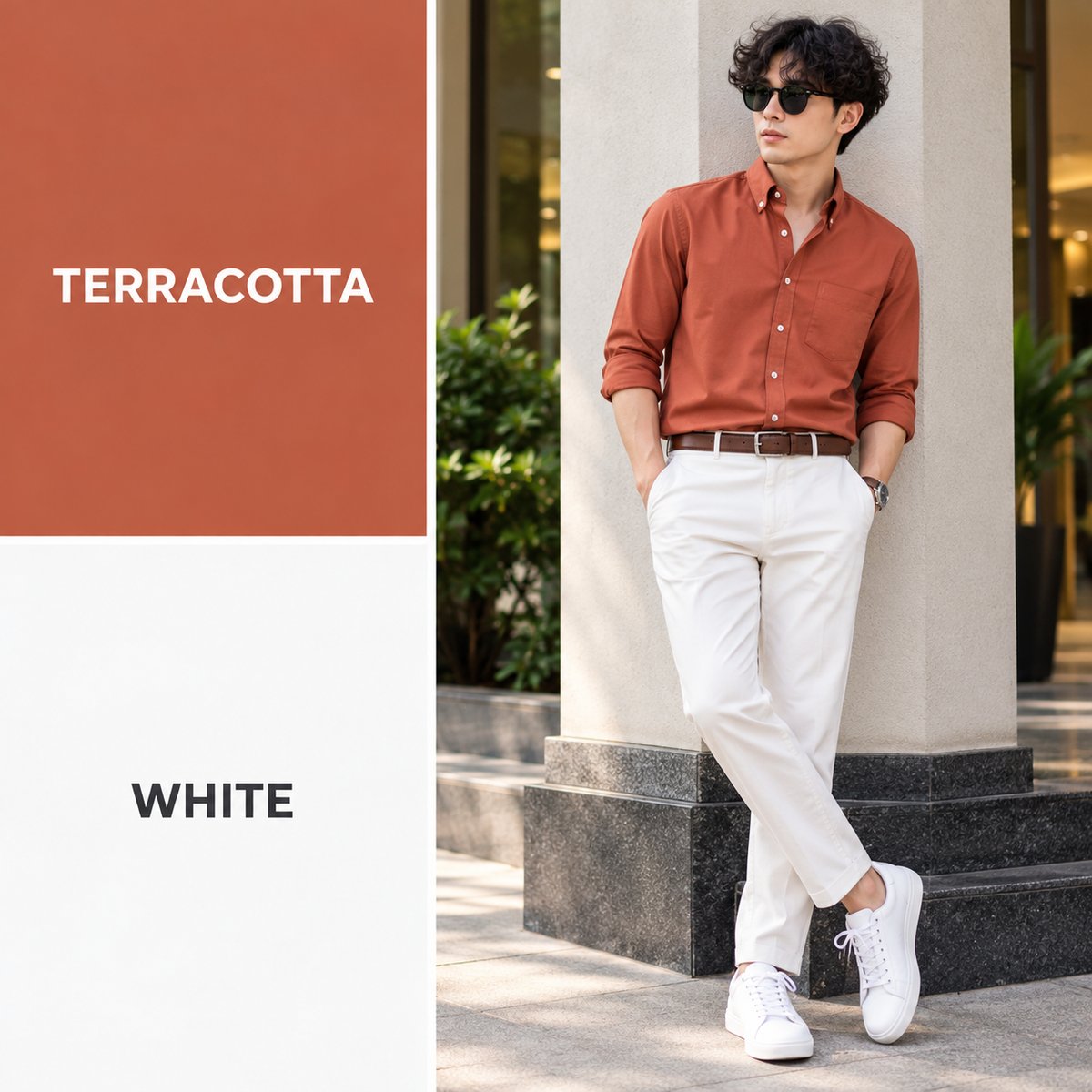2 in 1 combo MFW plain shirts + Twill Fabric polo fit pants buy @550 rs only