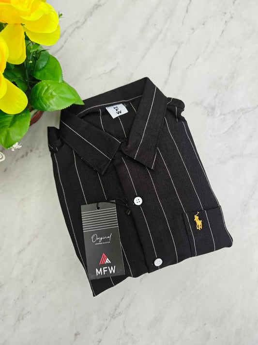 MFW korean lenin stripes shirts Single pcs @299 and Buy 4 pcs combo @999