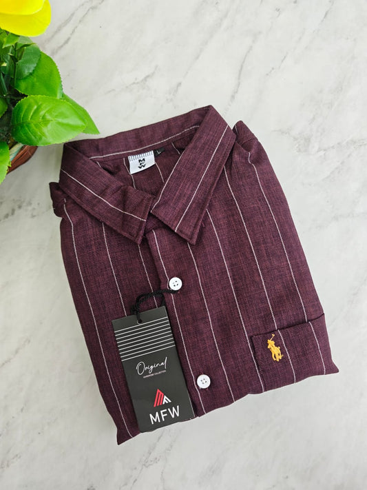 MFW korean lenin stripes shirts Single pcs @299 and Buy 4 pcs combo @999