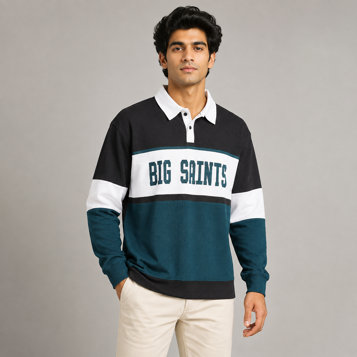 Men's korean Collar premium old money Zipper Full sleeve tshirts@249 (Fabric Reference – Please Read Description)