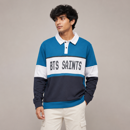 Men's korean Collar premium old money Zipper Full sleeve tshirts@249 (Fabric Reference – Please Read Description)