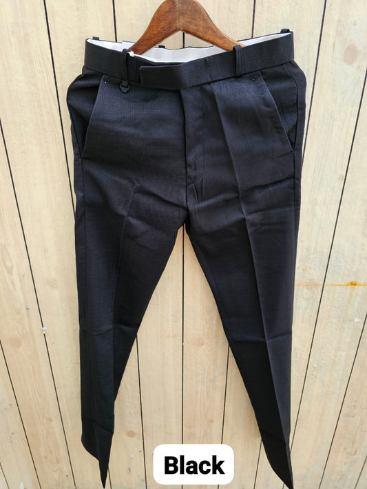 Lenin textured Polofit formal pant black buy 3 pant@ 1200