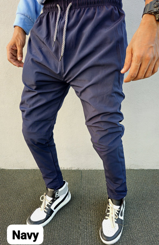 NS paper track pants buy 3 pcs @499 Navy colour