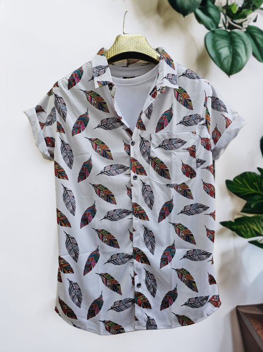 Half sleev Lycra printed  shirts buy 3 pcs @499