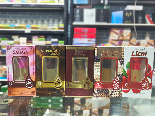 Non-Alcoholic Attar Pack of 5 pcs @499