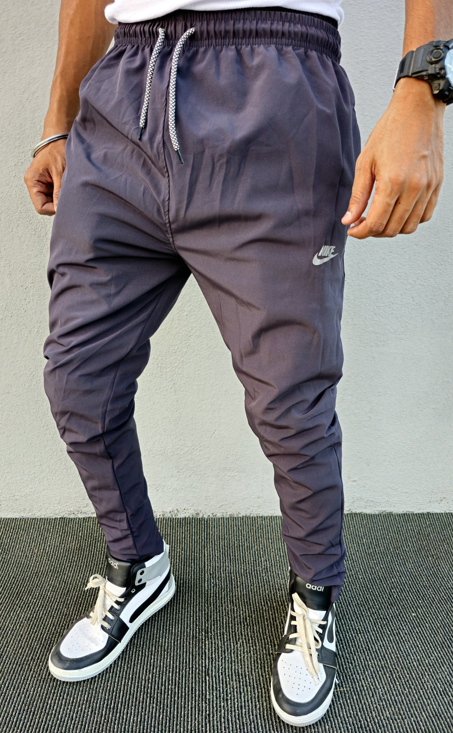 NS paper track pants buy 3 pcs @499 grey colour