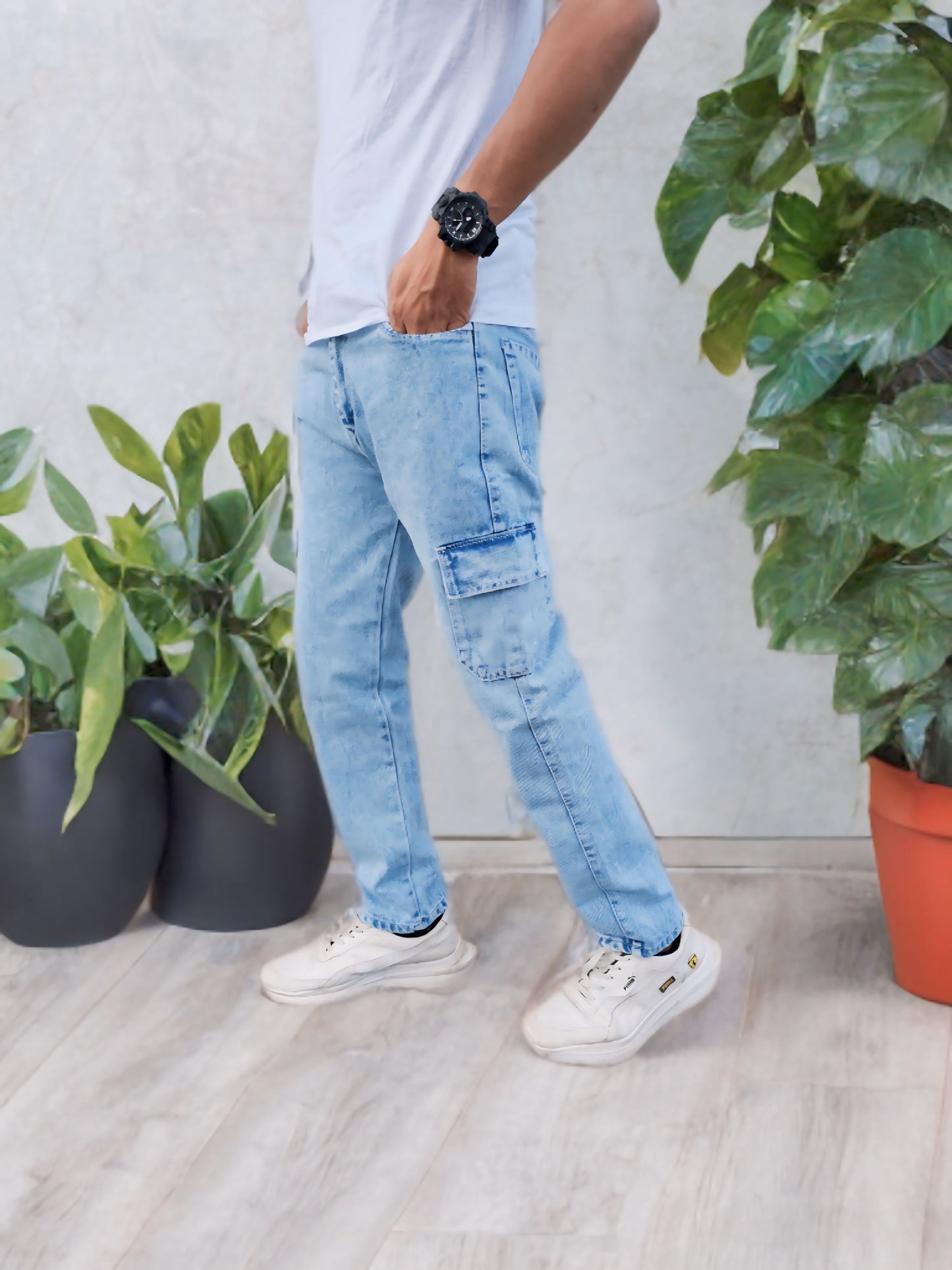 Men's baggy mom fit jeans @450