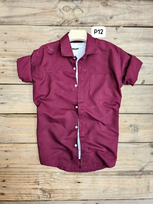 P12 Plain formal shirt single pcs @299 and Buy 4 pcs combo @999