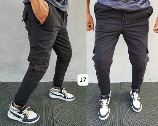 6 packet Lycra cargo joggers J7 @299