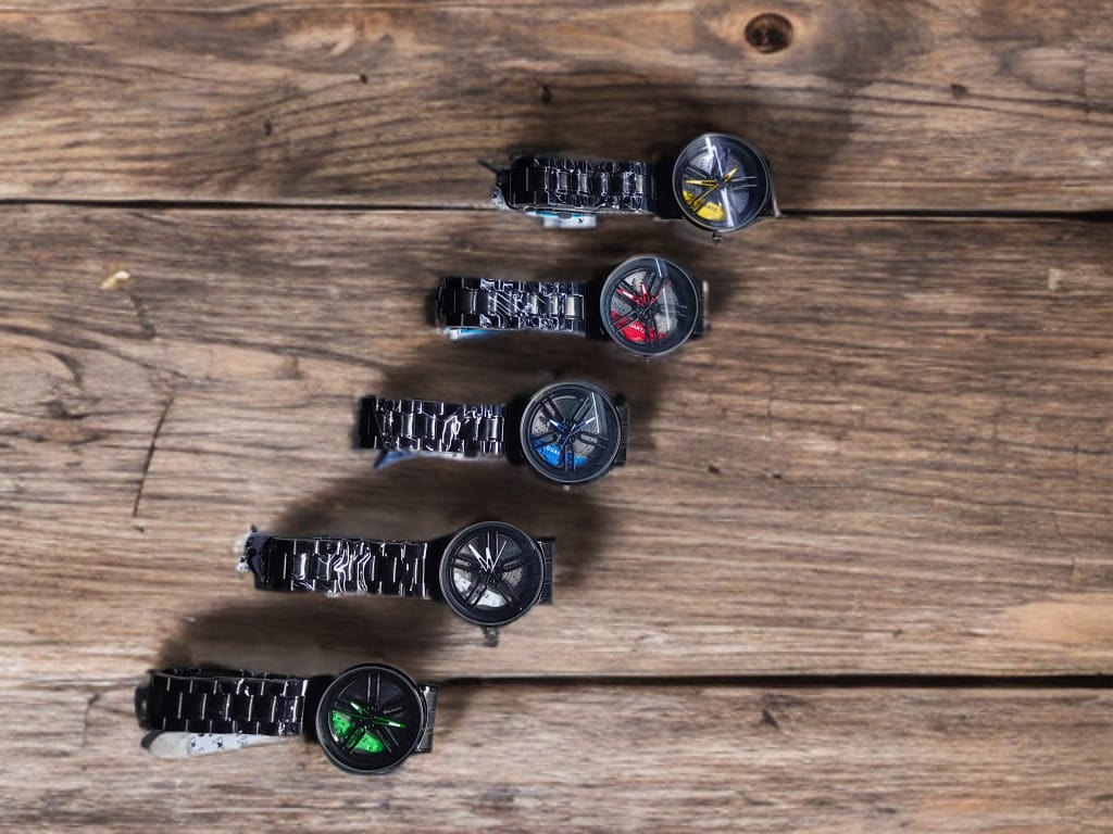 Mens most trendy Metal Spinning watches @350