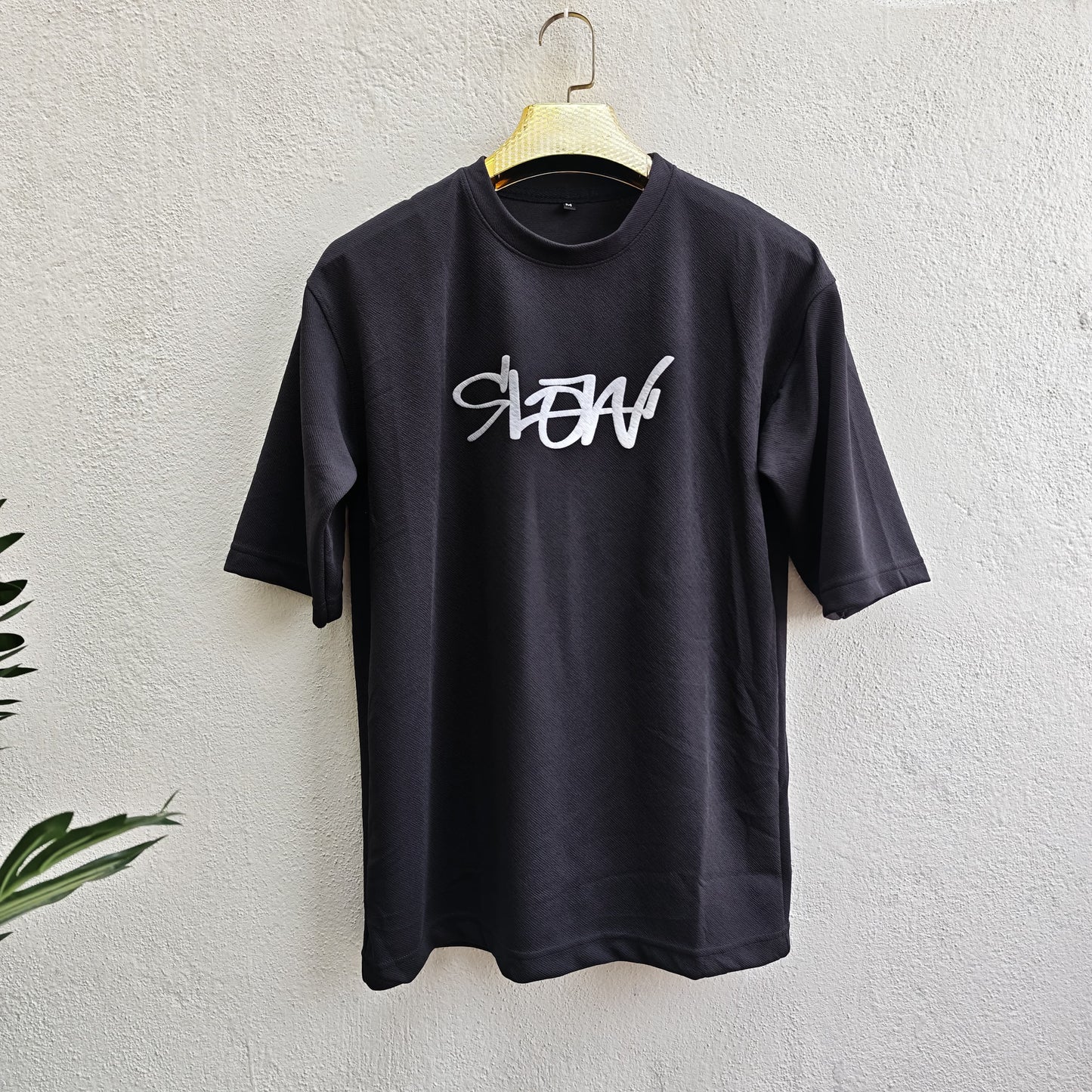 Round neck Front and back print drop shoulder Tshirt 1 pc @199 and 3 pcs @ 499 (slow design)