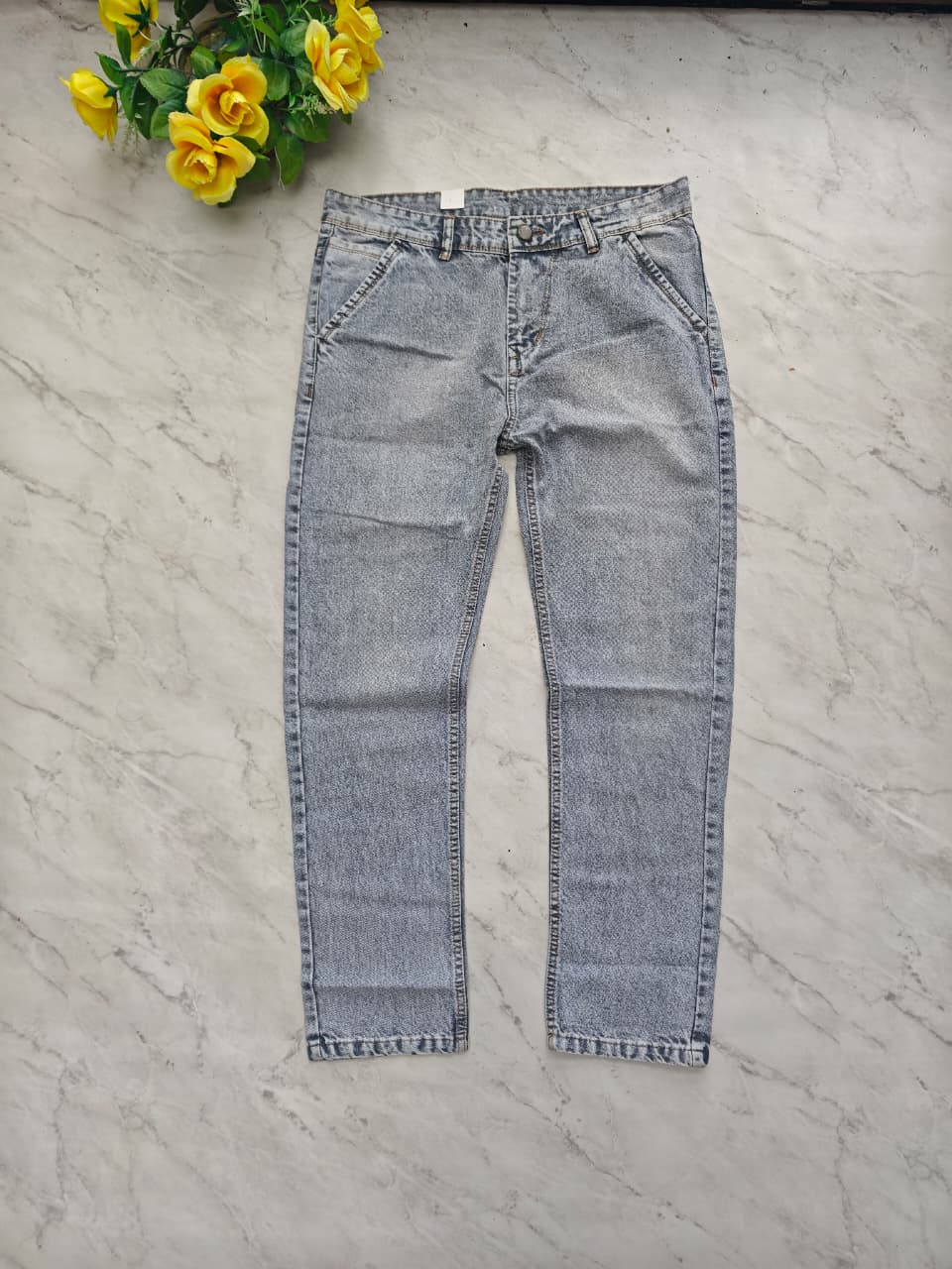 Side packet baloon fit jeans 2 pcs combo @ 999
