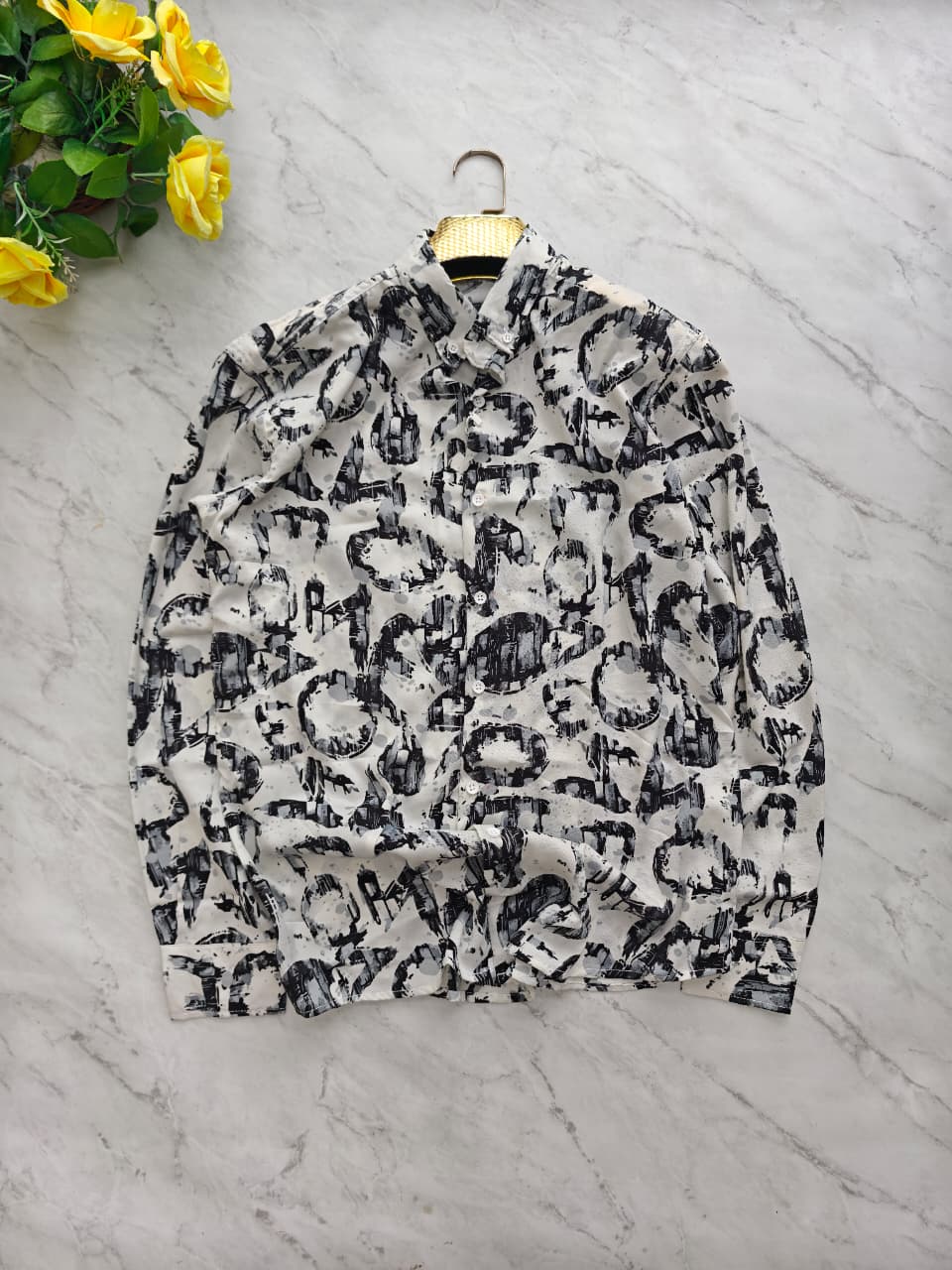 Floral Printed Full Sleeve Shirt for Men – Buy @ ₹300