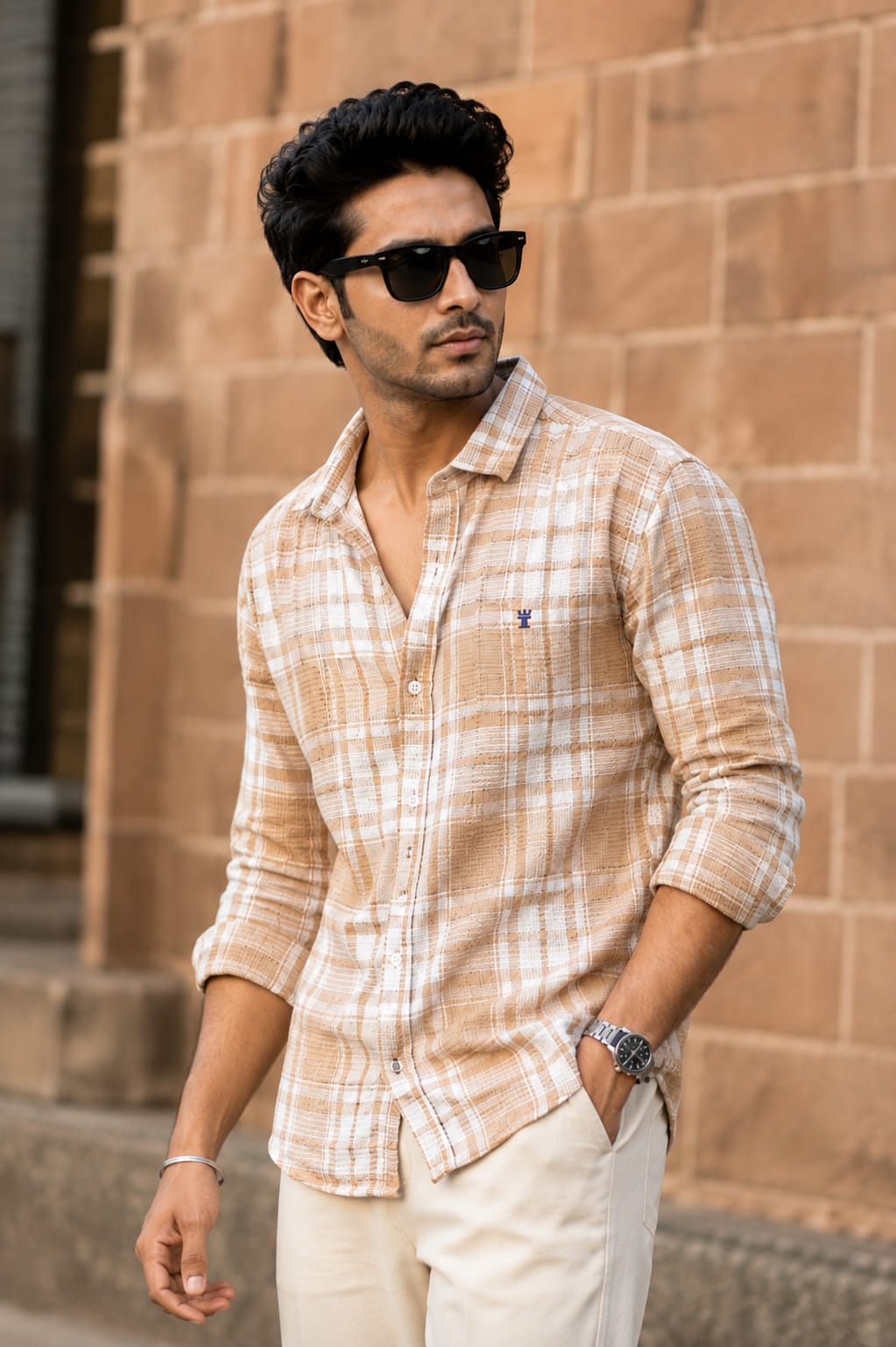 Checked Full Sleeve Shirt for Men – Buy 1 pc @ ₹300 Buy 4 pcs combo @999