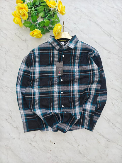 Checked Full Sleeve Shirt for Men – Buy 1 pc @ ₹300 Buy 4 pcs combo @999
