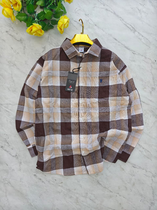 Checked Full Sleeve Shirt for Men – Buy 1 pc @ ₹300 Buy 4 pcs combo @999