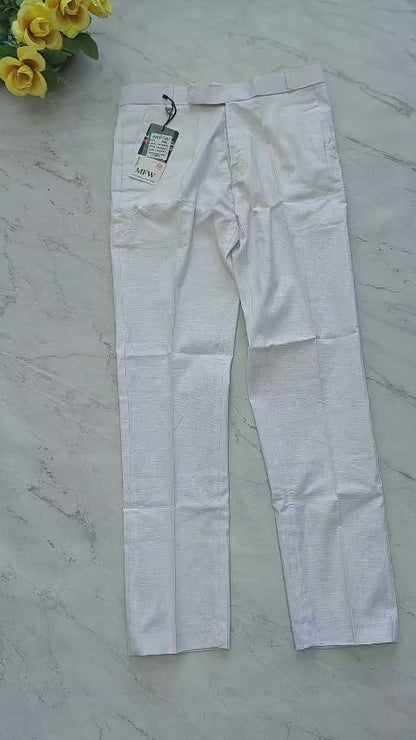 MFW white lenin polo fit pants Buy @350 rs only(Read description before ordering)
