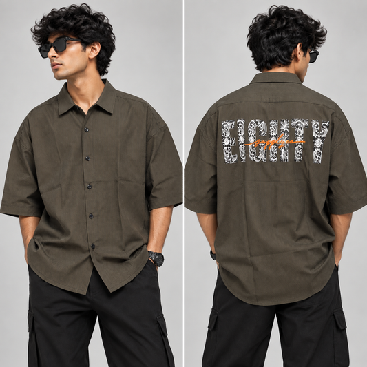 Mfw Baggy Boxy Fit Drop shoulder stripes shirt buy @250 rs