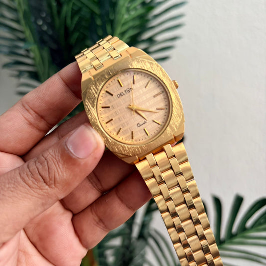 Mens most trendy Gold strap watches @200