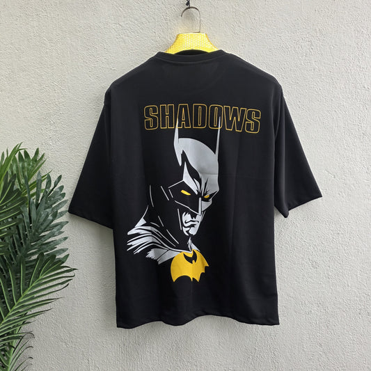 Round neck Front and back Printed droup shoulder Tshirt 1 pc @199 and 3 pcs @ 499