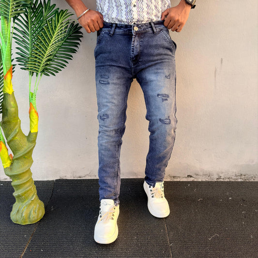 Mens torn side pocket balloonfit heavy quality jeans Buy 2 pcs combo @999