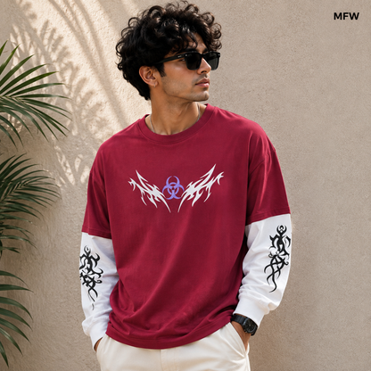 MFW round neck Dr sleeve full sleeve Tshirt 1 pc @199 and 3 pcs @ 499