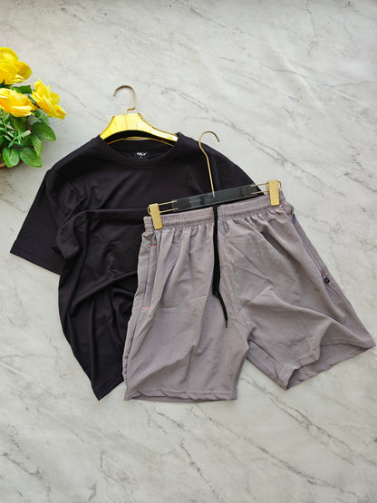 2 in 1 Combo Dry fit tshirt + Shorts buy @250 rs only